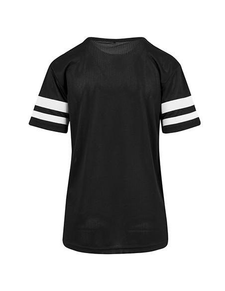 BUI-BY033-Ladies Mesh Stripe Tee 2